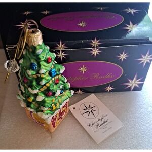 Christopher Radko Victorian Christmas Tree 5"